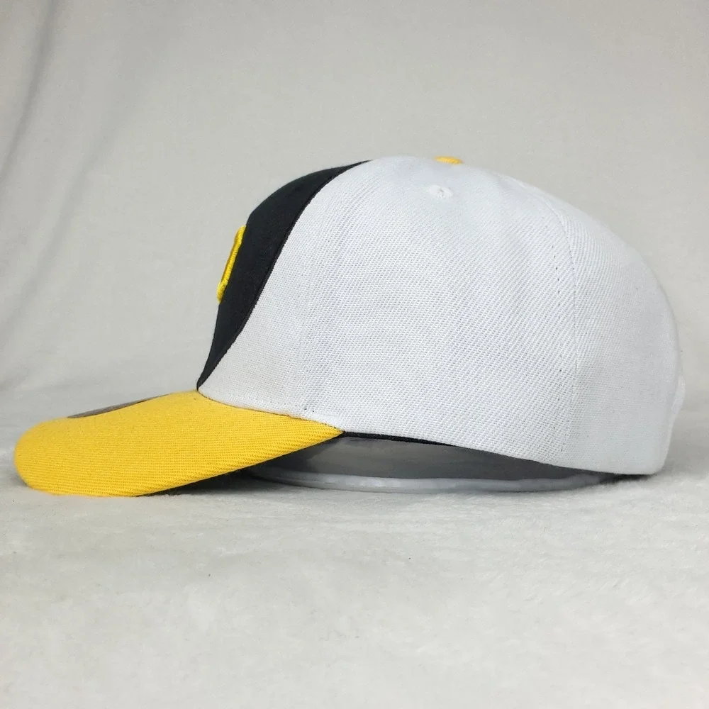 Pittsburgh Pirates Mitchell & Ness MLB Snapback Hat Cap 3D Logo Black NWT‎